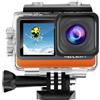 Begchy Ultra HD 4K 30FPS 16MP WiFi Action Camera Dual Screen 2.0 IPS LCD 170 ° Grandangolare 30M Impermeabile Sport Video Cam Facile da Usare