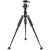 Tbest Treppiede per fotocamera a 360 gradi testa a sfera regolabile in altezza treppiede portatile leggero con clip per telefono per viaggi fotografia all'aperto studio lavoro