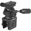 VANGUARD VEO2PH-28WM - Supporto per finestra in metallo con piastra a sgancio rapido compatibile con Panhead e Arca, grigio scuro