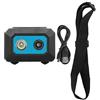 Jingyig Videocamera d'azione, videocamera montata sulla testa, videocamera mini sportiva ultra grandangolare da 120 gradi, per corse automobilistiche da casa da arrampicata su(Black blue)