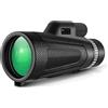 Generic 12X50 Piccolo portatile con treppiede di supporto, prisma BAK4 per birdwatching, caccia, escursionismo, viaggi