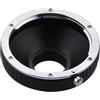 ZEZEFUFU Adattatore in lega di alluminio per obiettivi Canon EOS EF e EF-S su fotocamere C-Mount