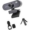 JSGHGDF 1 set universale per fotocamera desktop con supporto regolabile e copriobiettivo per videoconferenze 1080P / 2K / 4K copertura privacy webcam