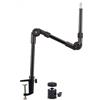 DGERFDJO Braccio magico articolato, supporto a morsetto da 25 e 32 for fotocamera DSLR, webcam, supporto for tablet e telefono(A 25 inch)