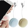 Ocilenya Zabernim-4 Pulisci Schermo, Salviette per Schermo del Telefono Cellulare Zabernim, Salviette per Lenti per Schermo del Telefono con Portachiavi, Pennello Decorativo per la Pulizia (Rosa+Verde)