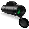 Generic Ultra Hd, monocolo professionale ad alta potenza 40X60 con bussola, adattatore per smartphone e treppiede per birdwatching, campeggio