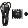 BAPPRJJ Modulo telecamera HD IMX179 da 8 MP con grandangolo fisso, riconoscimento facciale/scansione documenti, telecamera USB for visione artificiale(78 degrees 8MP)