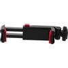 jojofuny Supporto per Treppiede Fissaggio Hot Shoe Clip per Smartphone in Plastica Rotazione Rapida Base Cold Shoe