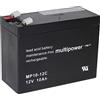 multipower Batteria al piombo 7.2-12B, MP10-12C, resistente ai cicli