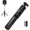 Generic Bastone per selfie, treppiede per telefono durevole, supporto mobile versatile, treppiede estensibile per selfie, treppiede portatile, telecomando wireless per cellulare, supporto per telefono, per