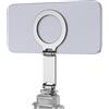 Sunydog Supporto per Telefono Magnetico Pieghevole con Adattatore per Slitta Fredda, Supporto Completamente Regolabile stabilità su Base Treppiede, Smartphone da 1,8 Once