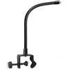 carotoe Morsetto in metallo regolabile con tubo flessibile 1/4 di interfaccia a vite per action camera smartphone tablet Supporto per telefono regolabile