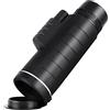 EKsma Telescopio monoculare con prisma ad alta potenza, monocolo compatto tascabile impermeabile con zoom HD 10X42 for adulti Birdwatching Viaggi Escursionismo-con adattatore for smartphone Treppiede