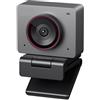 NGBFF Webcam, Webcam 1080P 100FPS for PC, videocamera for streaming con inquadratura AI sensore da 1/2,8, modalità bellezza, controllo gestuale, HDR(Szary)