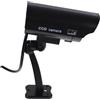 Hemobllo Telecamera Finta Alta Simulazione Imitazione Cctv Esterno Monitor Staffa Regolabile Facile Installare Viti Luce Led Rossa Lampeggiante Pannello Solare Batteria Ricaricabile Aaa Uso