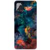 MUTOUREN Cover per Samsung Galaxy A31 Custodia in Silicone TPU Trasparenti Ultra Sottile Antigraffio Antiurto Protettivo Case con Pellicola Proteggi Schermo, Inchiostro Acquerello
