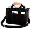 Generic Grande capacità multi-tasca casual Borsa a tracolla singola Borsa a tracolla Borsa tote alla moda Versatile Tela Nero 30cm x 16cm x 24cm / 11.8in x 6.2in x 9.5in
