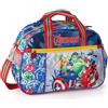 PELLECCHIA 1969 I Custodia borsa da viaggio,da palestra 38x27x17 compatibile con Avengers fan Captain America Thor Iron Man Hulk