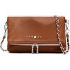 MISAKO Laurini Borsa piccola a tracolla con patta Donna - Laurini Cammello 13 X 20 X 4 cm