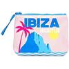 Saint Barth MC2 Borsa Pochette Aline in Scuba Stampa Dimensioni: 21 x 15 x 7 cm