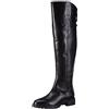 Geox D Peaceful G, Stivali, Donna, Nero (Black), 35