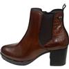 Valleverde Stivaletti Donna 47680 in Pelle Marrone EU 41