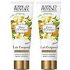 JEANNE EN PROVENCE - Lozione per il corpo idratante e profumata - Profumo di fiori d'arancio - 95% ingredienti naturali - Pelle secca - Prodotto in Grasse - 200 ml (Confezione da 2)