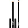 deBBY, eyePENCIL Waterproof, Matita Occhi Nera Resistente all'Acqua, Colore Intenso a Lunga Tenuta, Formula con Cere Speciali, Oftalmologicamente Testata, Colore 01 Nero (Confezione da 2)