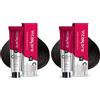 Vitalcare | Professional - Colorazione Permanente Professionale, Crema Colorante Capelli, Tintura Capelli con Proteine della Seta, n° 4/00, Castano, 100ml (Confezione da 2)