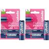 Labello Caring Beauty Lip & Cheek Pink 4.8 g, Burrocacao labbra e guance con una nota di colore rosa, Balsamo labbra colorato e blush stick 2 in 1, Lip balm idratante con protezione SPF 30