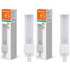 LEDVANCE Dulux-D LED 7W - 840 Bianco Freddo | 2-Pin - Sostitutiva 18W (Confezione da 2)