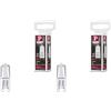 Paulmann 84400 Lampadina alogena con attacco a baionetta forno G9 25W 225lm dimmerabile 13mm chiaro 230V vetro 2700K - bianco caldo (Confezione da 2)