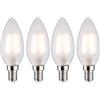 Paulmann 28636 Lampadina LED candela 2 lampadine da 3 Watt opaco lampadina a bulbo illuminazione 2700 K E14 (Confezione da 2)