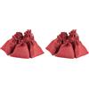 Pajoma 50211.0 Sacchetti di Iuta, 24 pz, Rosso (Confezione da 2)