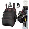 Generic porta attrezzi - 3 strati impermeabile Oxford Pack Holder Belt Tool Bag - per falegnami, giardinaggio, meccanici, moto, viaggi, Natale, elettricisti, lavori di costruzione