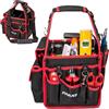 PARAT Basic Tool Softbag S 5990841991 - Borsa con 21 scomparti, 2 tasche per accessori, tasca con cerniera, borsa a tracolla in nylon