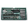 SATA ST09528 - Set di 25 vassoi per chiavi a bussola SAE da 1/2