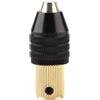 Blaihild Mandrino Autoserrante in Miniatura, Accessori per Trapano Elettrico Gamma di Serraggio da 0,3-3,4 Mm, con Design a Trama Antiscivolo, per Strumenti Come la Smerigliatrice Elettrica