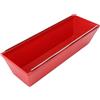 Sxhlseller Vaschetta per Fango per Cartongesso da 14 Pollici, Vaschetta per Intonaco in Plastica ABS con Bordi Tranciati per Miscelare Malta Cementizia, Mastice e Vernice con Fondo Sagomato Facile