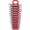 TEKTON Stubby Combination Wrench Set with Holder, 14-Piece (6-19 mm) | WCB92402