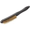EXTOL CRAFT Spazzola in ottone, 4 file, 290 mm
