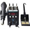 WINH Stazione di Rilavorazione Ad Aria Calda, Alimentatore per Interruttore Stazione di Saldatura per Riparazioni Elettroniche (Spina UE 220V)
