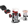 EINHELL PROFESSIONAL TP-RO 18 Set Li BL Kit (1 x 4,0 Ah) Fresa superiore/bordi a batteria