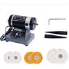 DMETE Panca Tornio Polisher Desktop Ploth Sweat Ruota Macchina regolabile Speed Gioielli Rettificatrice Piccolo smerigliatrice for il processo di gioielli Laboratori per famiglie(KIT2)