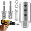 Générique Kit adattatore per trapano per cilindro di rimorchio, accessorio per punta in acciaio, adattatore per trapano a batteria | per usi in officina, viaggi, cantieri, manutenzione - auto,