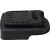 LIZEALUCKY Adattatore batteria Convertitore batteria a cordone Adatto AEG 18V L1815R B1820R L1830R Design compatto APPLICAZIONE LITITIO BATTERE CONVERT