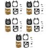 UYTGFO Adatto for Stihl MS180 MS170 018 017 MS 180 170 Zama RB-77 Motosega Ricambio Parti 1-10 pezzi Kit di riparazione e ricostruzione del carburatore(5set)