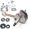 UYTGFO Adatto for Husqvarna 143R 143rii 236R 436R 443R for ZENOAH G45 G35L 3410 4310 3402 DECESPUGLIATORE RICAMBI G45L Set pistone albero motore(G35L Sets 36mm)