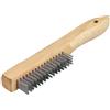 TEKTON 7075 Spazzola metallica con manico per scarpe