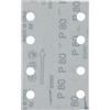 Makita E-23519 - Carta vetrata, 80 x 130 mm, grana A80, 8 fori, bianco